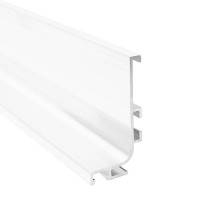 Профіль Gola Ferro Fiori  type L з LED, горизонтальний  L-4100мм, білий