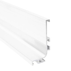 Профіль Gola Ferro Fiori  type L з LED, горизонтальний  L-4100мм, білий