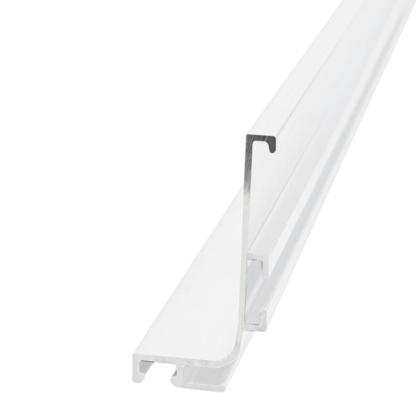 Профіль Gola Ferro Fiori  type L з LED, горизонтальний  L-4100мм, білий