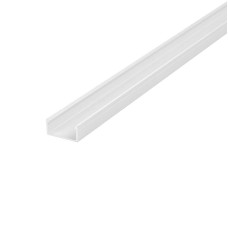 Профіль для LED-стрічки LUMINE, НАКЛАДНИЙ L-3м алюміній, порошк. білий