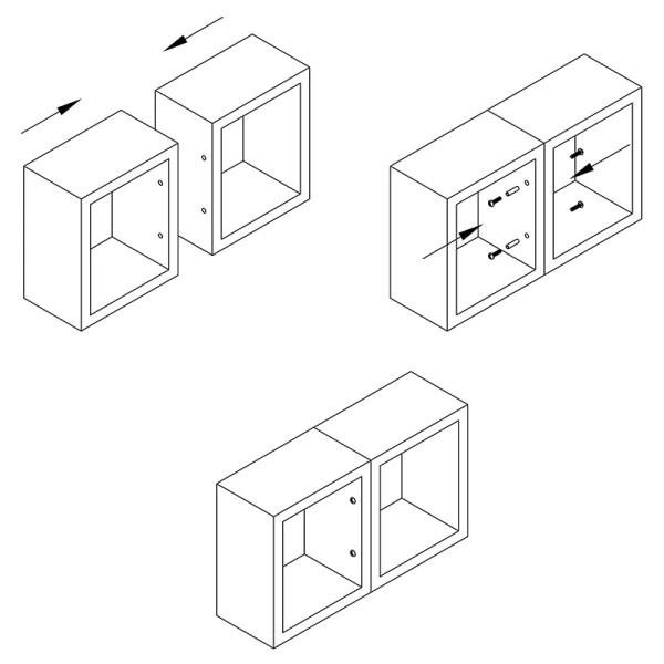 Втулка різьбова М4, L=18мм сталь (100493901) Hettich