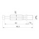 Дюбель під стяжку Rastex DU 644 М6 (9047864) Hettich
