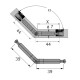 Дюбель шарнірний під стяжку Rastex DU 860 39/39мм (1079600) Hettich