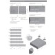 Направляючі прихованого монтажу з дотягом (16-18мм) L=600 (35 кг) MODERN SLIDE 3D, GTV