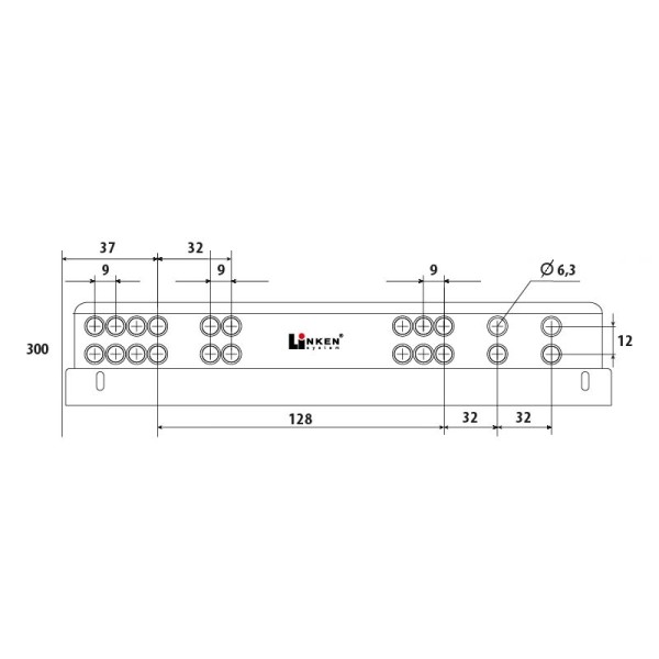 Направляючі прихованого монтажу з дотягом (16-18мм) L=300 (35 кг) SYNCHRO-3D, Linken System