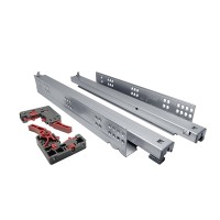 Направляючі прихованого монтажу з дотягом (16-18мм) L=500 (35 кг) SYNCHRO-3D, Linken System