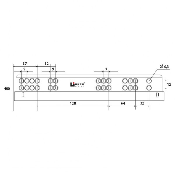 Направляючі прихованого монтажу з дотягом (16-18мм) L=400 (35 кг) SYNCHRO-3D, Linken System
