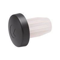 Відбійник демпфер врізний Ø5мм BI-MATERIALE, антрацит, Italiana Ferramenta