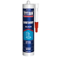 Силіконовий герметик прозорий TYTAN санітарний (290ml)