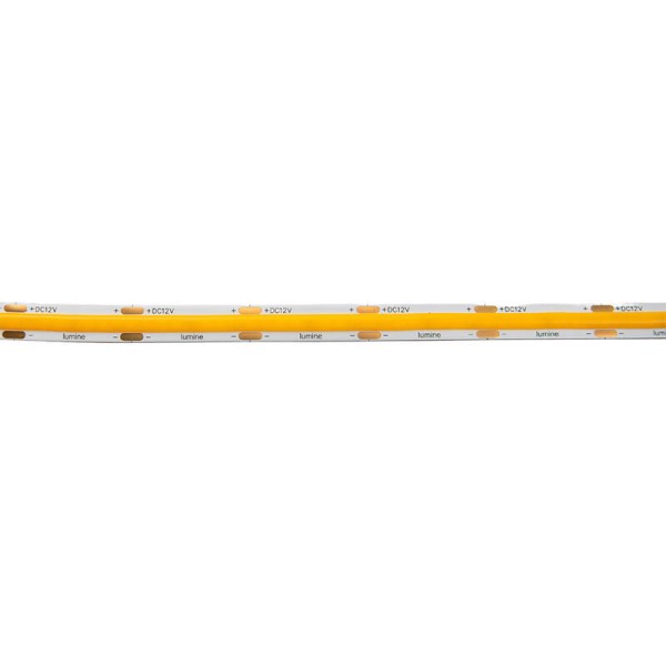 Світлодіодна LED стрічка COB 320 LEDs/м, 12V, 12W/м, IP20, денне світло,5м, Lumine