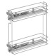 Карго STARAX S-2210 L 200/2 (S-2426-C) часткове висування тандем BLUM, бокове кріплення, хром