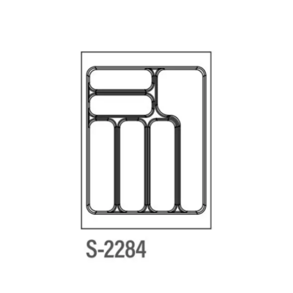 Лоток STARAX білий 450мм (390х490)