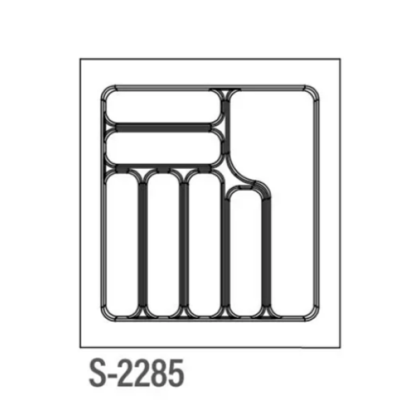 Лоток STARAX білий 500мм (440х490)