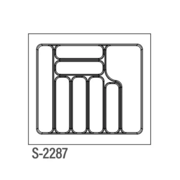 Лоток STARAX білий 600мм (540х490)