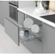 Сушка в нижній модуль STARAX на тандем Blum S-2033-C 800мм, хром