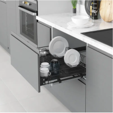 Сушка в нижній модуль STARAX на тандем Blum S-2033-A 800мм, антрацит