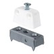 Стяжка трапецевидна TZ 4 TD, біла (13104) Hettich