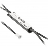 Вимикач сенсорний безконтактний AE-WBE1-10 з одним датчиком MICRO,12V/24V, 36W/72W, білий GTV