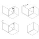 Замок фіксатор дверний роликовий 11-671, AMIG