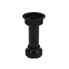 Ніжка кухонна регулююча пластик h-120мм чорна, SCILM Італія