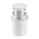 Подовжувач висувний COMFORT PLUS d-120мм 4 розетки SCHUKO 2хUSB/ 2.4A/ 2хRJ45/WC 5W білий, GTV