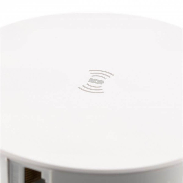 Подовжувач висувний COMFORT PLUS d-120мм 4 розетки SCHUKO 2хUSB/ 2.4A/ 2хRJ45/WC 5W білий, GTV