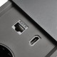 Подовжувач висувний PRESTINO 2 розетки SHUKO USB A+C RJ45/ HDMI чорний, GTV