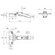 Петля Hettich Clip-on, 110°,Intermat 9943, накладна, нікель (1029518)