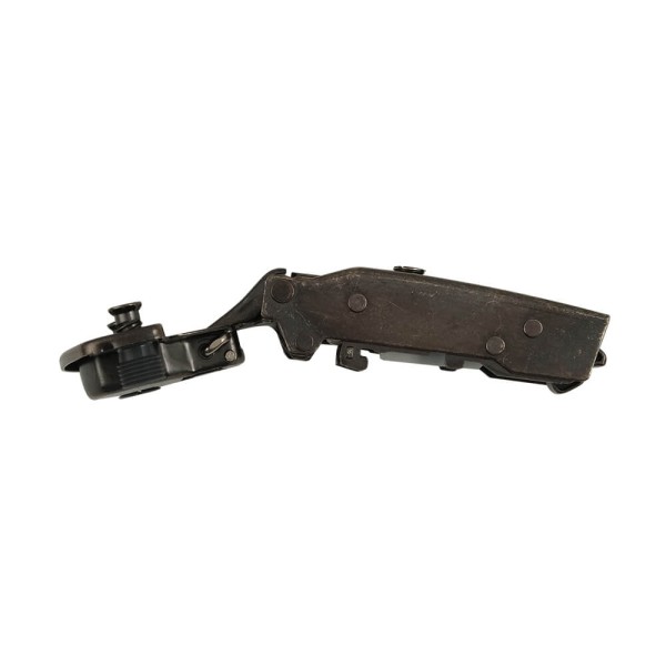 Петля Hettich SENSYS Clip-on,110°, 8646і,накладна для тонк. фас.10-19мм, з дотяг. чорна (9094276)