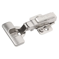 Петля Clip-On, з пружиною, накладна 105°, нікель, 3D, Muller Profi Line