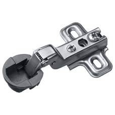 Петля для скла d-26 1/2 з кришкою хром (97524+97532) MULLER