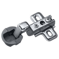 Петля для скла d-26 внутрішня з кришкою чорна (97525+97533) MULLER