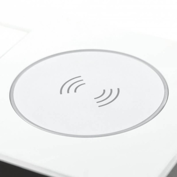 Подовжувач висувний AVARO PLUS 1 розетка SCHUKO USB A+C WC 5W провід 1,5м білий, GTV