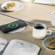Подовжувач висувний COMFORT PLUS d-120мм 4 розетки SCHUKO 2хUSB/ 2.4A/ 2хRJ45/WC 5W чорний, GTV