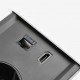 Подовжувач висувний PRESTINO 2 розетки SHUKO USB A+C RJ45/ HDMI білий, GTV