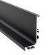 Профіль Gola Ferro Fiori  type L з LED, горизонтальний  L-4100мм, чорний