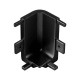 Профіль Gola Ferro Fiori  type L з LED, кут внутр. чорний