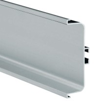 Профіль GOLA Scilm type C, горизонтальний, L-4100мм, браш нікель