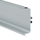 Профіль GOLA Scilm type C, горизонтальний, L-4100мм, браш нікель