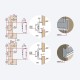 Профіль GOLA Scilm type C, горизонтальний, L-4100мм, чорний браж