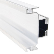 Профіль Gola Ferro Fiori  type C з LED, вертикальний проміжний L-5400мм, білий
