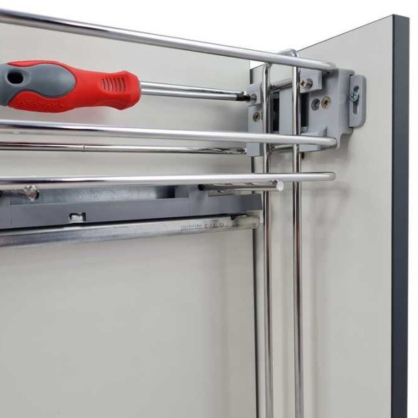 Карго FBM mini 200 праве хром направляючі Hettich 3D