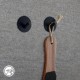 Гачок MVM HSS-504R BLACK нержавіюча сталь чорний