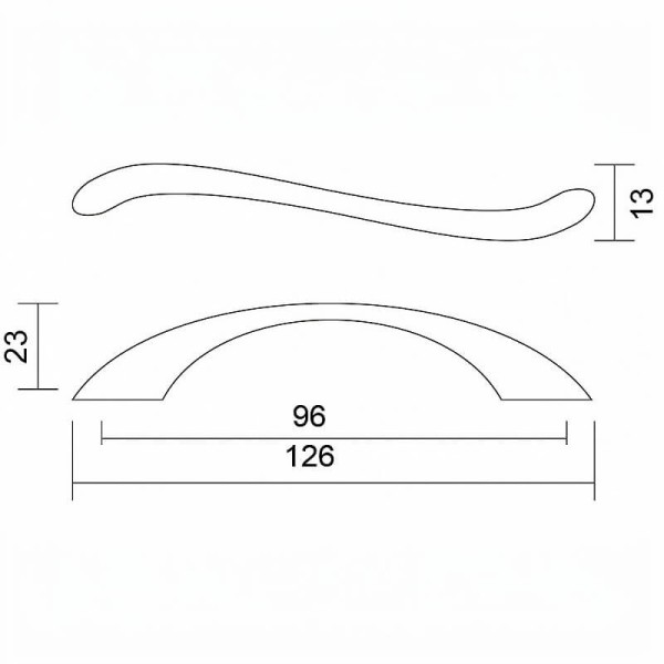 Ручка DN 83 G5/ 96 GTV АКЦІЯ !!!