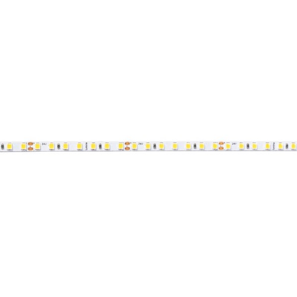 Світлодіодна LED стрічка SLIM 5мм 2835 SMD (3000K) 140 LEDs/м, 24V, 10W/м, (тепле світло), 50м