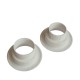 Вентиляційне кільце пластикове d-40 пластик, білий