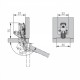 Петля GTV SILENTO PRO з дотягом 3D 155°