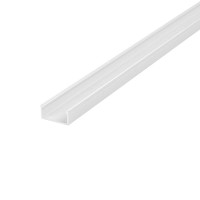 Профіль для LED-стрічки LUMINE, НАКЛАДНИЙ L-2м алюміній, порошк. білий