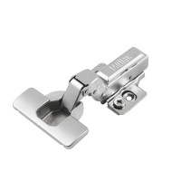 Петля Clip-On, з пружиною, внутрішня 105°, нікель, 3D, Muller Profi Line БЕЗ ДОТЯГУВАЧА !!!