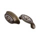Ручка ДС DR 65/64 G19 OSB роза ракушка